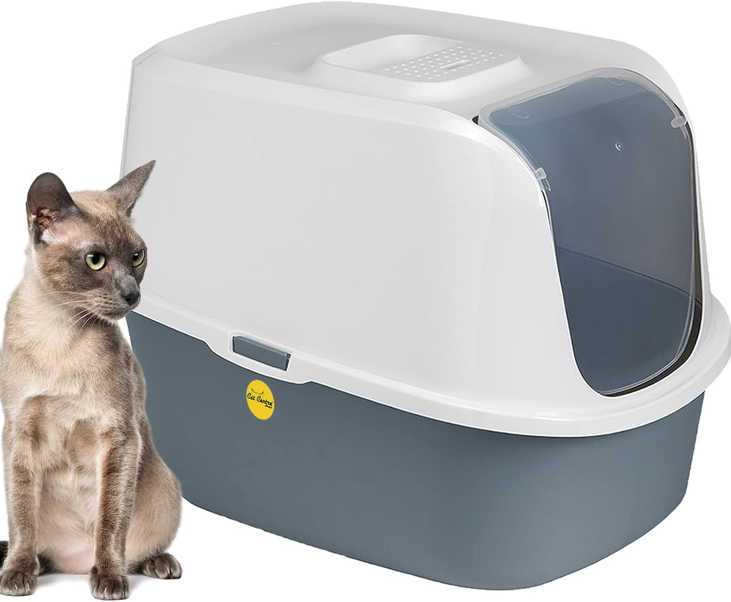Hooded Litter Tray with Carbon Filter